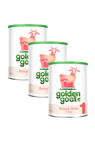 Golden Goat 1 Keçi Bebek Sütü 400 Gr X 3 Adet ürün görseli 1