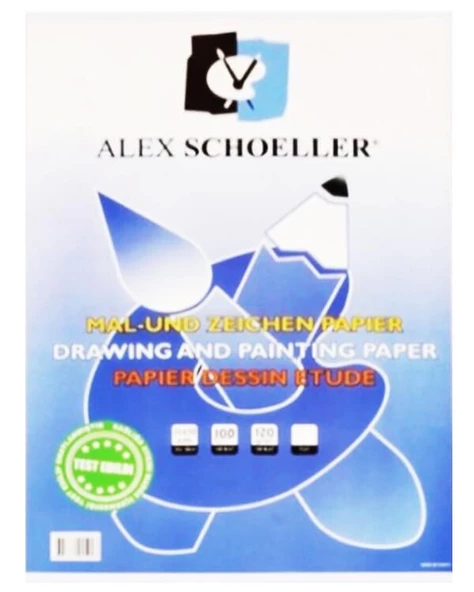 Alex Schoeller 100lü 35x50 cm Resim Kağıdı ürün görseli 1