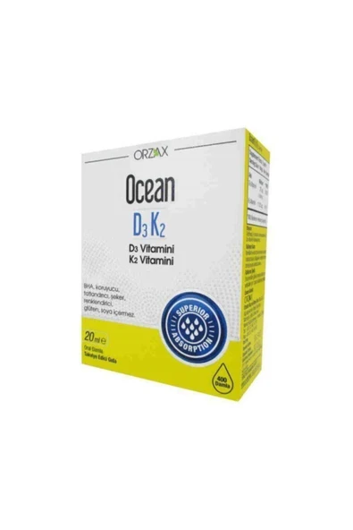 Ocean D3 K2 Damla 20 Ml ürün görseli 1