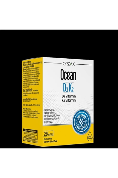 Ocean D3k2 20 ml Damla ürün görseli 1