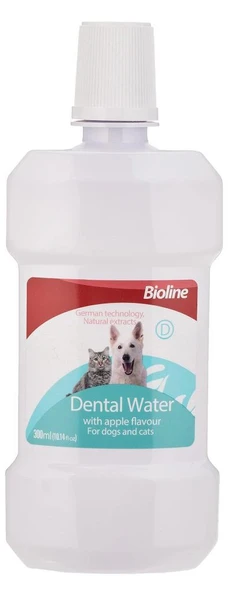 Bioline Bakteri Engelleyici Kedi Köpek Ağız Bakım Suyu 300 Ml ürün görseli 1