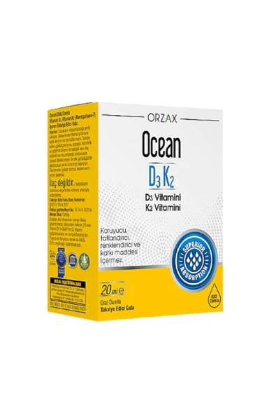 Ocean D3 K2 Vitamini ürün görseli 1