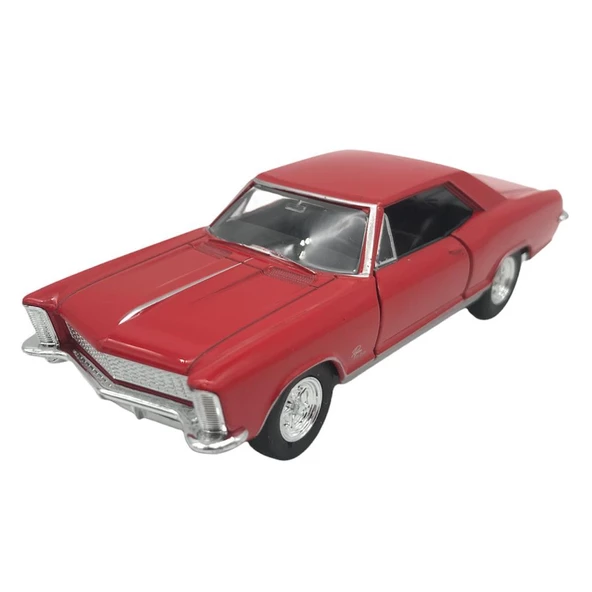 Farbu Oyuncak 1:38 Metal Çek Bırak Araba 1965 Buick Riviera Gran Sport 43732 ürün görseli 1