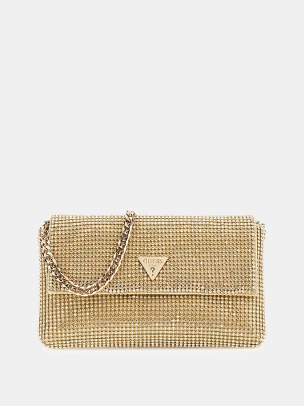 Guess Zalina Kadın Altın Clutch Çanta HWRP9350700-GOL ürün görseli 1