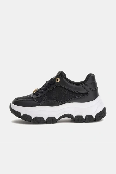 Guess Berrett2 Kadın Siyah Sneaker FLFBRTELE12-BLACK ürün görseli 1
