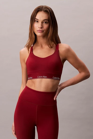 Calvin Klein Yüksek Destekli Spor Kadın Kırmızı Sütyen LVGWS5K137-AF8 ürün görseli 1
