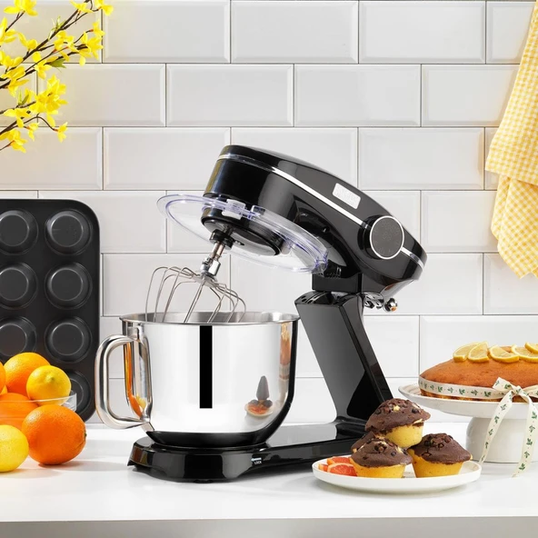 Schafer Prochef DigiMix Dijital Stand Mikser 5 L-Siyah ürün görseli 1