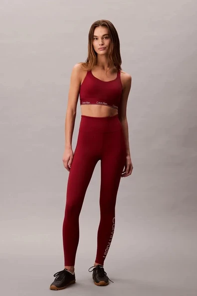 Calvin Klein Tam Boy Kadın Kırmızı Tayt  LVGWS5L612-AF8 ürün görseli 1