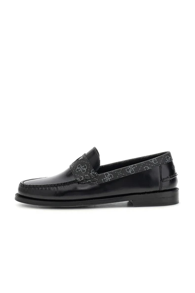 Guess Rossio Erkek Siyah Casual Ayakkabı FMPROSFAL14-BLACK ürün görseli 1