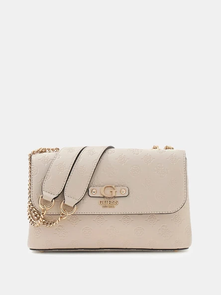 Guess Dita Dönüştürülebilir  Askılı Kadın Kahverengi Çapraz Çanta HWPD7602210-LUG ürün görseli 1