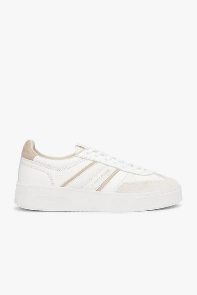 Tommy Hilfiger The Greenwich Edge Flatform Kadın Bej Sneaker EN0EN029000GA ürün görseli 1