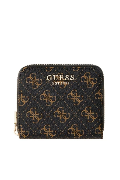 Guess Laurel II Küçük Boy Kadın Kahverengi Cüzdan SWQL7459137-BNL ürün görseli 1