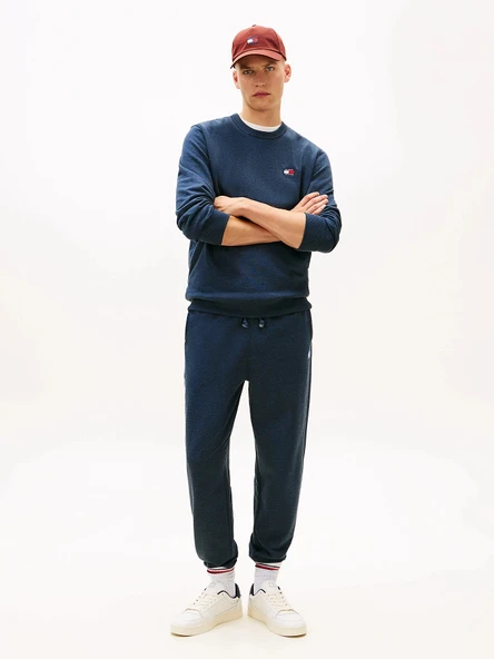 Tommy Hilfiger TJM Normal Kesim Armalı Erkek Mavi Eşofman Altı DM0DM22358C1G ürün görseli 1
