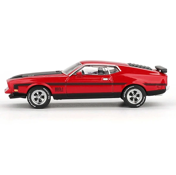 PTTAVM: Mini GT 1/64 Ford Mustang Mach1 1971 Race Red - Blister