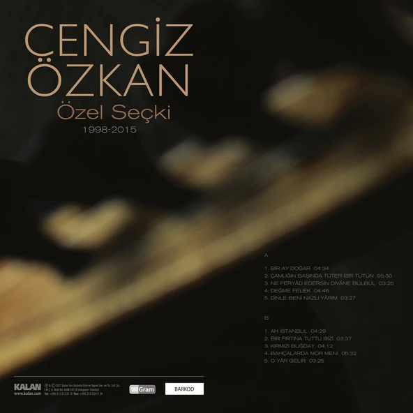 Cengiz Özkan Özel Seçki (1998-2015) - Plak - Resim 2