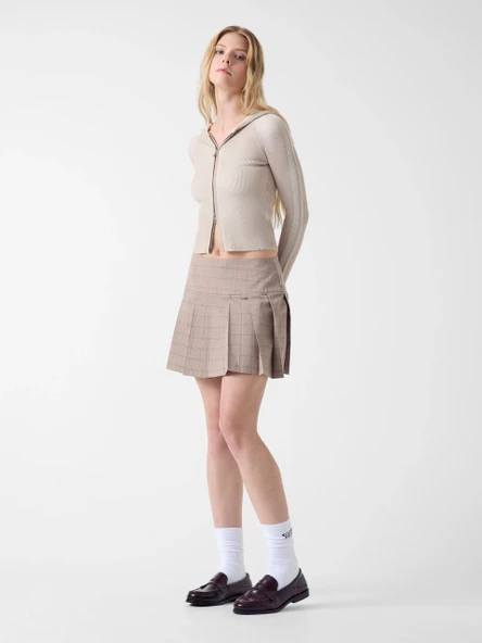 Guess GJ Mini Ekose Kadın Çok Renkli Etek W6RD81W4882-L12Q ürün görseli 1