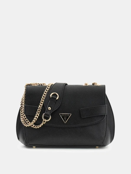Guess Serenova Dönüştürülebilir  Askılı Kadın Siyah Çapraz Çanta HWZG8091210-BLA ürün görseli 1