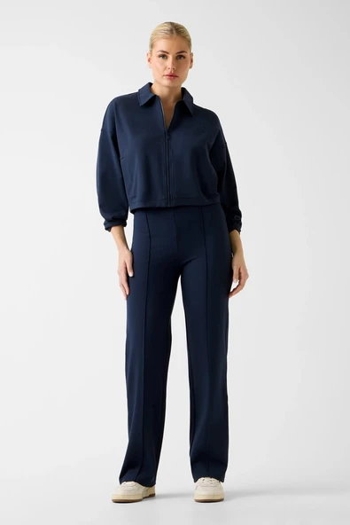 Guess Annie Dar Kesim Kadın Lacivert Eşofman Altı V6RB08KD822-G7F3 ürün görseli 1