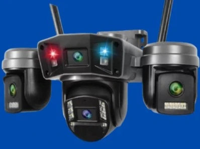 O-KAM Pro OK-203PLUSW 12 MP 4 Lens Wifi Ptz Kamera ürün görseli 1