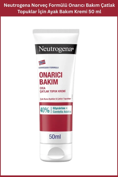 Norveç Formülü Onarıcı Bakım Çatlak Topuklar İçin Ayak Bakım Kremi 50 ml ürün görseli 1