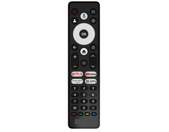 arçelik ile uyumlu Model A55 E 795 B Smart Tv Kumanda-Mikrofon Özellikli ürün görseli 1