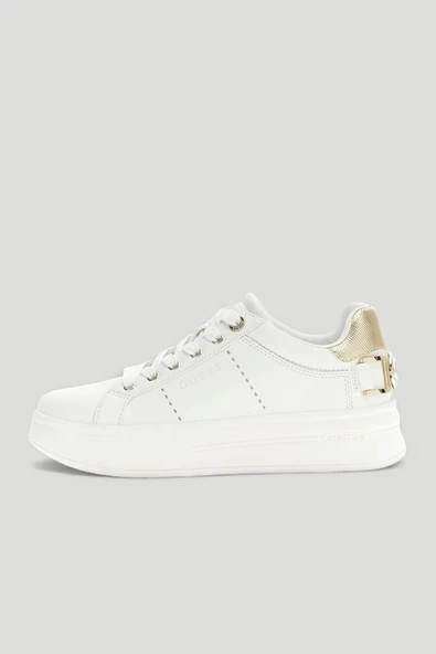 Guess Wesli Kadın Beyaz Sneaker FLPWESELE12-WHIGO ürün görseli 1