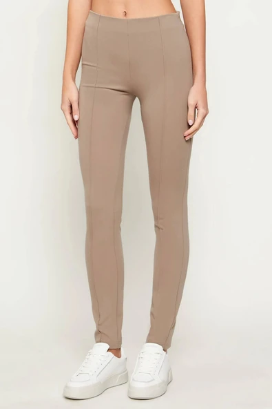 Guess Annie Dar Kesim Kadın Bej  Tayt  V6RB08KD822-G1O3 ürün görseli 1