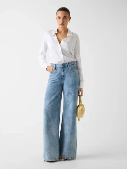 Guess Bellflower Kadın Mavi Jeans W6RA82D3Y0H-CMSP ürün görseli 1