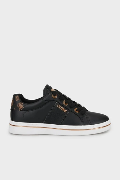Guess Stew Kadın Siyah Sneaker FLPSTWELE12-BLACK ürün görseli 1