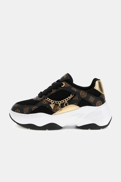 Guess Harpaa Kadın Siyah Sneaker FLPHARFAL12-BLKBR ürün görseli 1