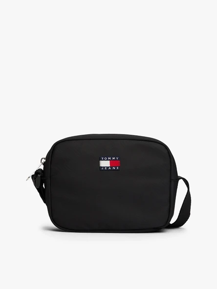 Tommy Hilfiger TJW Klasik Günlük Kamera Kadın Siyah Çapraz Çanta AW0AW18070BDS ürün görseli 1
