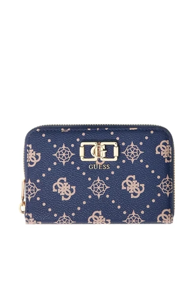 Guess Emelie Logolu Orta Boy Fermuarlı Kadın Lacivert Cüzdan SWGP9928140-NLO ürün görseli 1