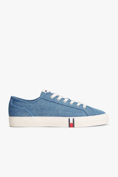 Tommy Hilfiger Arşiv Y2K Denim Kadın Denim Sneaker EN0EN030331CD ürün görseli 1