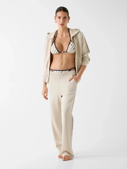 Guess GuessxNS Kadın Krem Pantolon W6GB29K3282-A115 ürün görseli 1