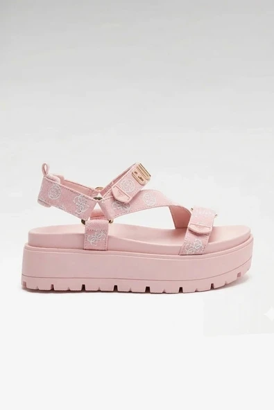 Guess Fetta Kadın Pembe Sandalet FLJFTTDEN03-PINK ürün görseli 1
