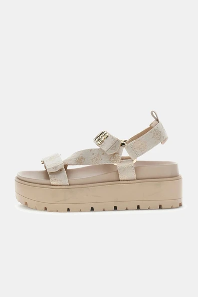 Guess Fetta Kadın Krem Sandalet FLJFTTFAL03-CREAM ürün görseli 1