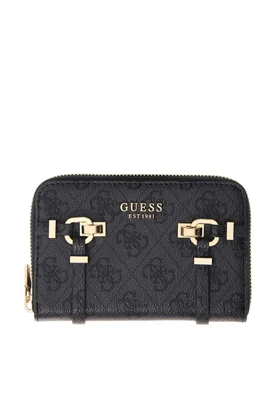 Guess Leona Logolu Orta Boy Fermuarlı Kadın Antrasit Cüzdan SWSG9917140-CLO ürün görseli 1