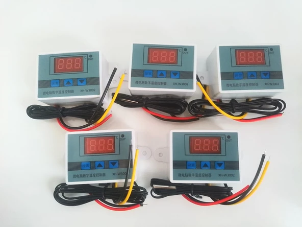 Xh-w3002 Diijital Termostat Ac 110-220v/1500w 5 Adet ürün görseli 1