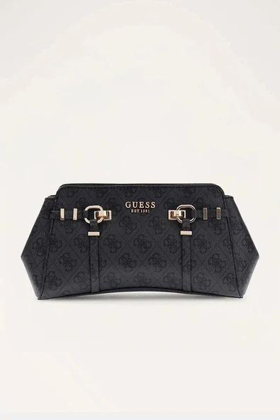 Guess Leona Logolu Girlfriend  Kadın Antrasit Çapraz Çanta HWSG9917120-CLO ürün görseli 1