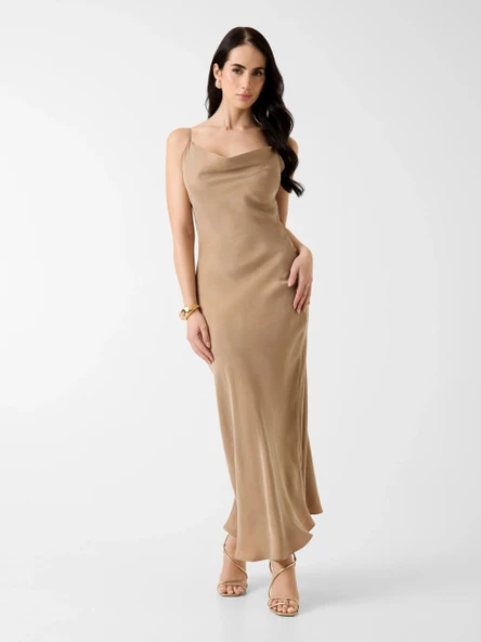 Guess Akilina Kadın Bej Elbise W6GK94W2266-G1DQ ürün görseli 1