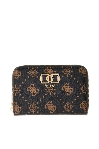 Guess Emelie Logolu Orta Boy Fermuarlı Kadın Kahverengi Cüzdan SWGP9928140-ESL ürün görseli 1