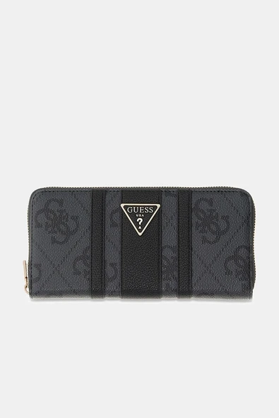Guess Laurel II Büyük Boy Fermuarlı Kadın Antrasit Cüzdan SWSS7459146-CLO ürün görseli 1