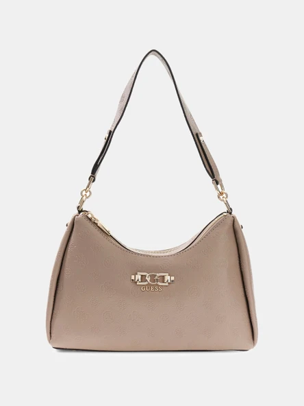 Guess Anise Çift Fermuarlı Kadın Siyah Omuz Çantası HWPD9916180-DKO ürün görseli 1