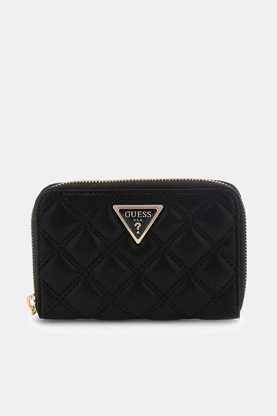Guess Giully II Orta Boy Fermuarlı Kadın Siyah Cüzdan SWQG9673140-BLA ürün görseli 1