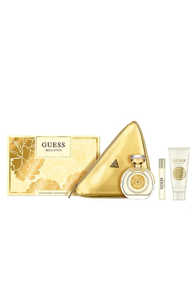 Guess GU Bella Vita 100ML EDP + 15ML TS + 100ML BL 25 + POUCH 25 ürün görseli 1