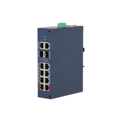 DAHUA CHS4212-8GT-110 12 PORT 110W 2XSFP GİGABİT YÖNETILEBILIR SWİTCH ürün görseli 1