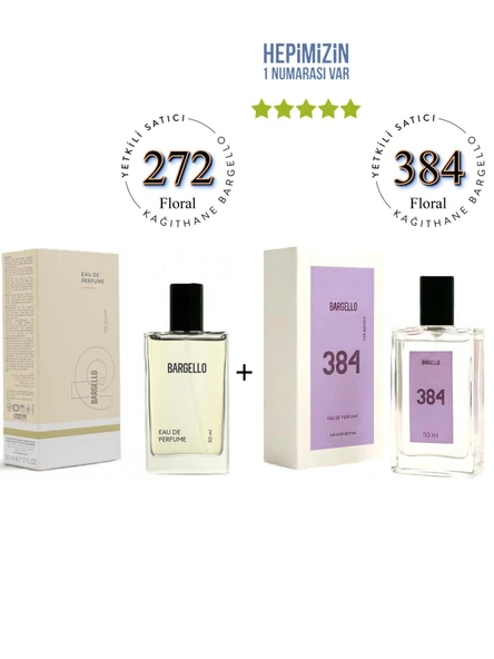 272 + 384 Kadın Parfüm Edp 50 ml Floral - Mnms272384 ürün görseli 1