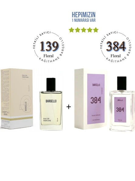 139 + 384 Kadın Parfüm Edp 50 ml Floral - Mnms139384 ürün görseli 1