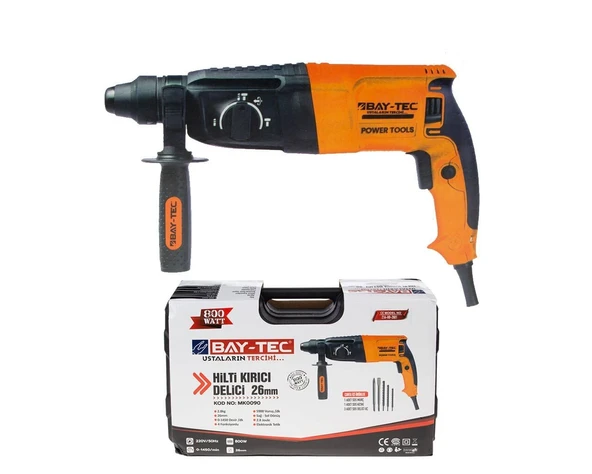 Kırıcı Delici Matkap 26mm 800W, 4 fonksiyon BAYTEC ürün görseli 1