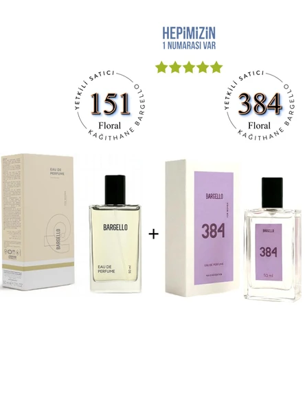 151 + 384 Kadın Parfüm Edp 50 ml Floral - Mnms151384 ürün görseli 1